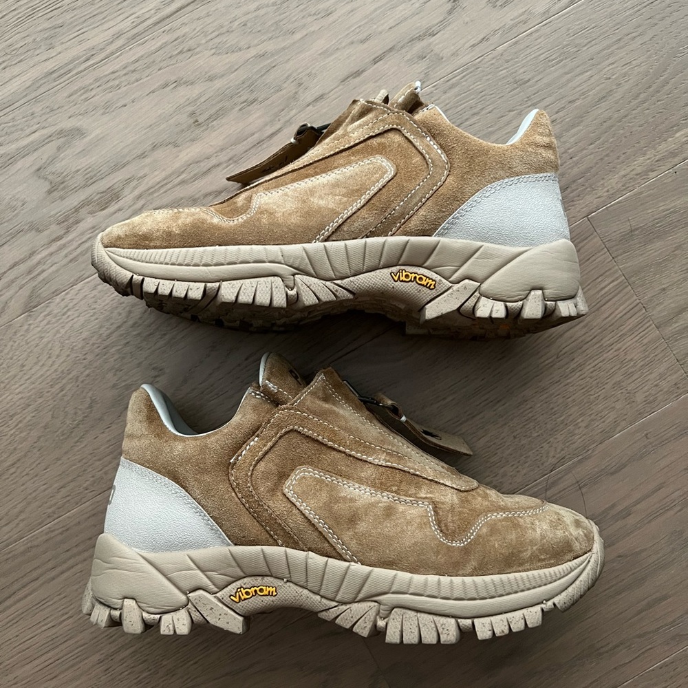 Polo Ralph Lauren Grayson Calf Suede Zip Sneaker